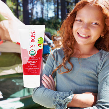 Kids Travel/Trial-Size USDA Organic Dragon Fruit Toothpaste
