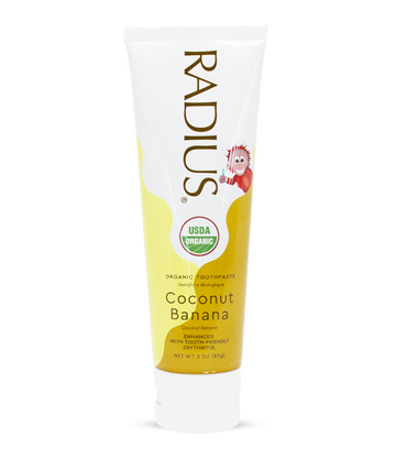 Kids USDA Organic Coconut Banana Toothpaste