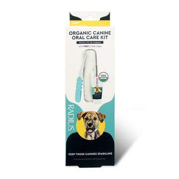 Organic Canine Dental Kit with FREE Critter Case