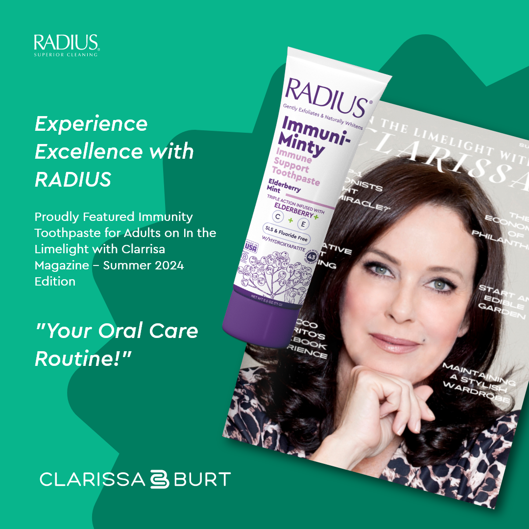 RADIUS Immunity Toothpaste Featured in 