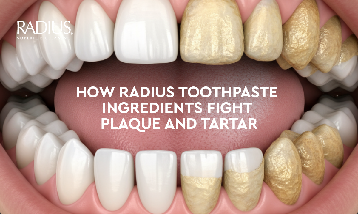 How RADIUS Toothpaste Ingredients Fight Plaque and Tartar
