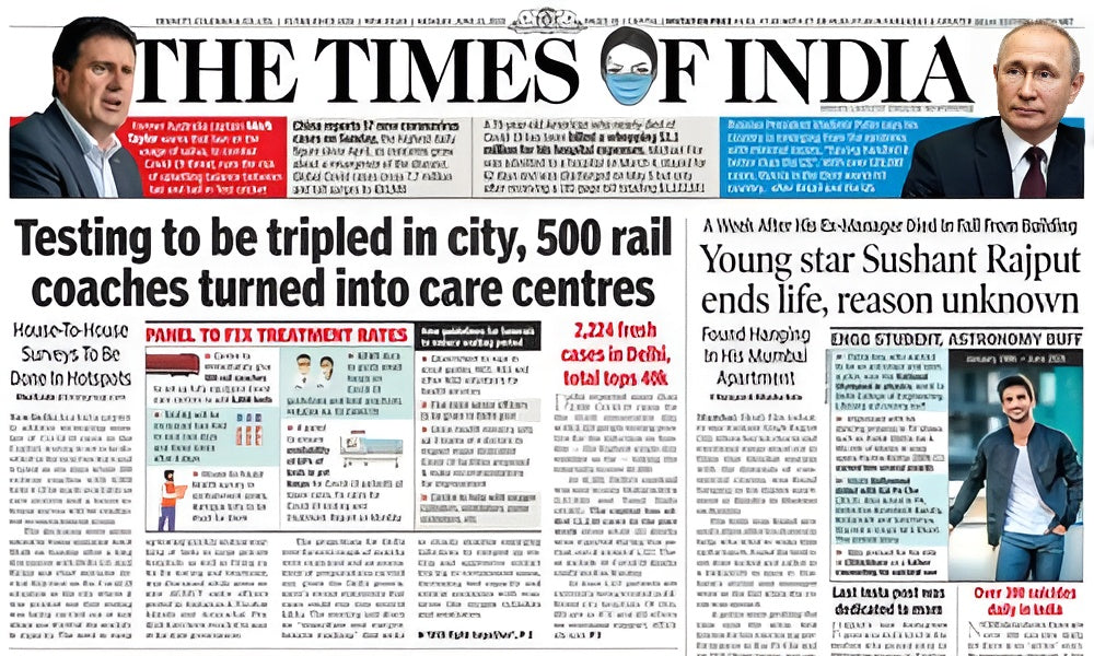 The Times of India - June 2020