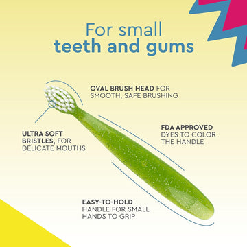 RADIUS Totz® Brush – The Safest Toothbrush for 18 Month Old Toddlers